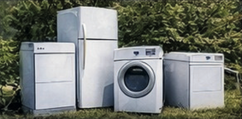 Appliances ready for removal